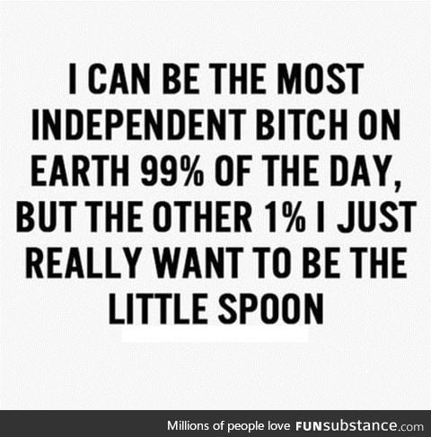 Ya feel me?