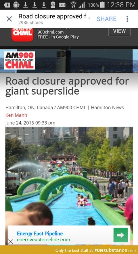 This is happening where I live!