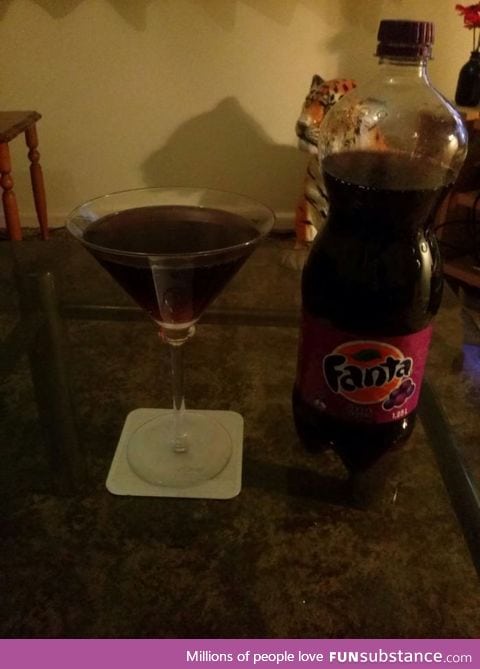 When you wanna be fancy but don't drink alcohol
