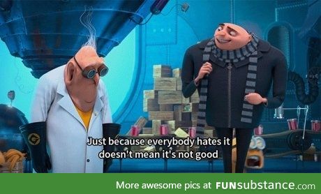 When your post gets down voted to oblivion