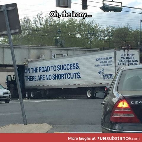 No shortcuts