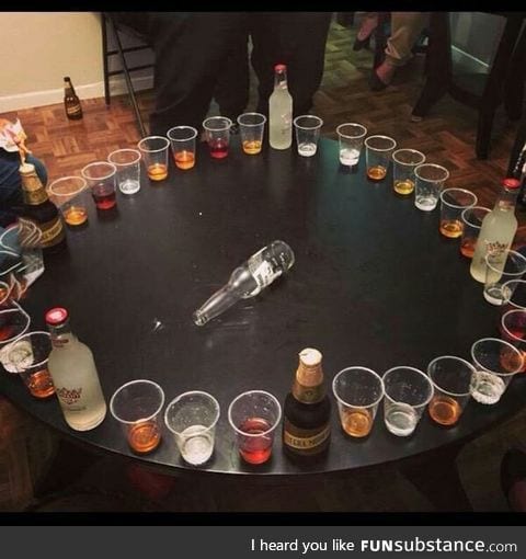 Spin the bottle and drink!
