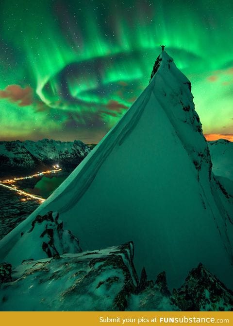 The amazing city of svolvaer, norway