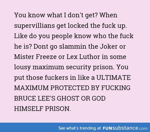 *glares at Lex Luthor*