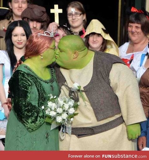 Same Shreks marriage is now legal!