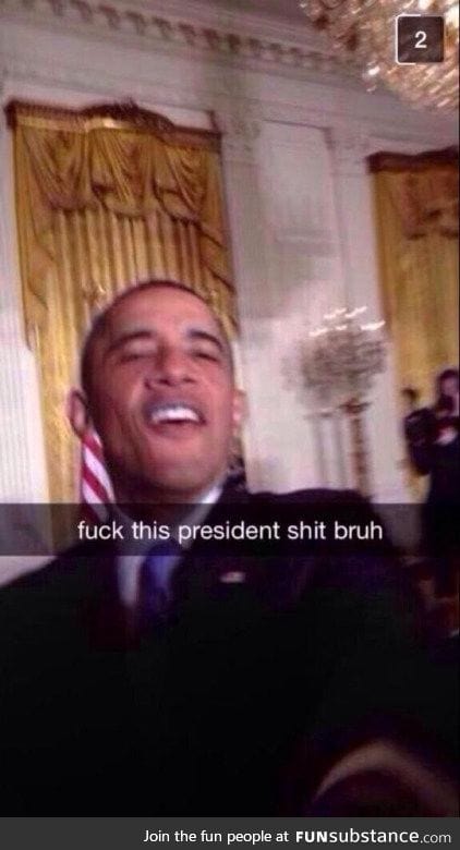 Obama's snapchats