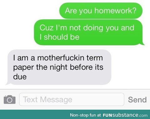 :( that was a good line too