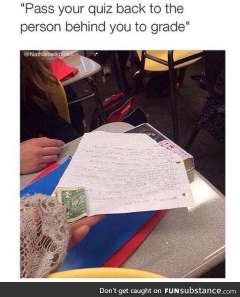 The right way to grade each other's quiz
