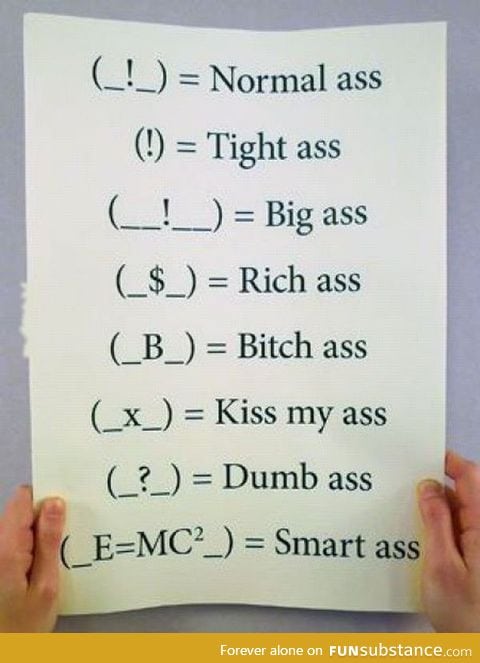 Different types of ass