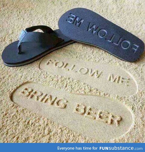 The coolest flip-flops