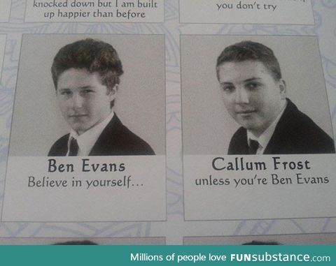 Well played, Callum
