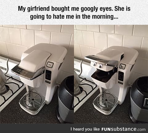 Make life more interesting with googly eyes