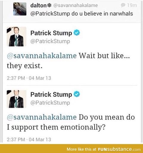 Looks like Patrick is stumped