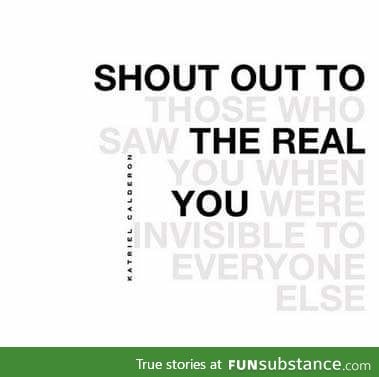 The real you