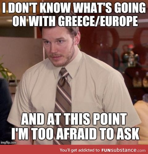 On the Greece thing