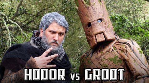 Hodor vs Groot Rap Battle