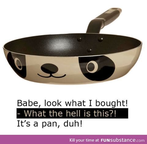 Look, It's A Panda Pan