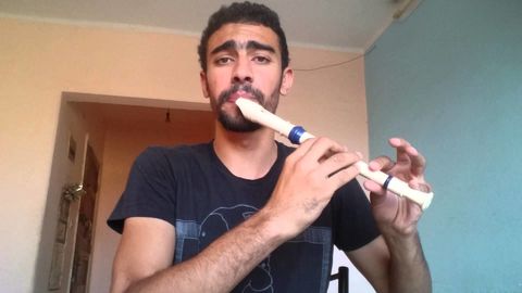 Beatboxing with recorder