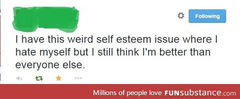 Self esteem paradox