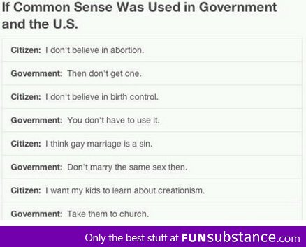 common sense