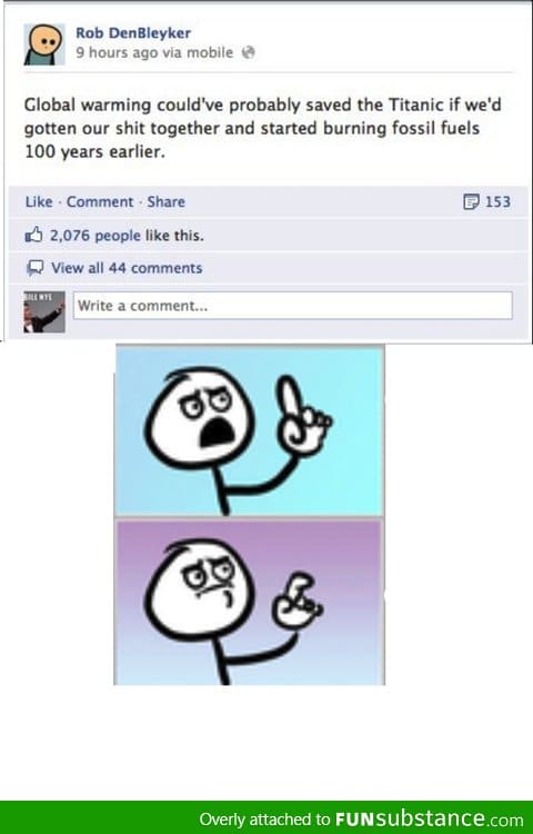 Well, it's sorta true