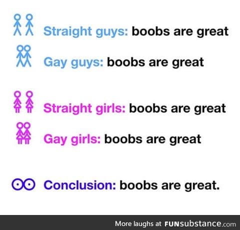 boobs ARE great