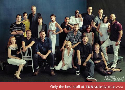 The cast of "Batman v Superman" & "Suicide Squad"