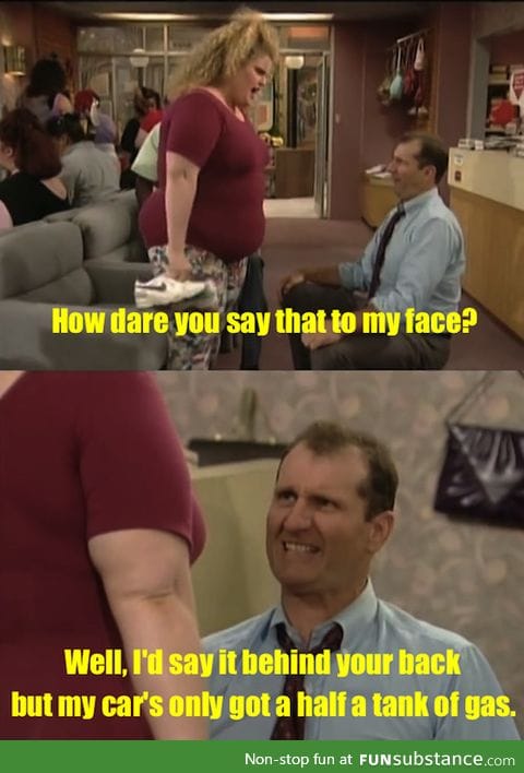 Married With Children would get cancelled after a few episodes in today's society