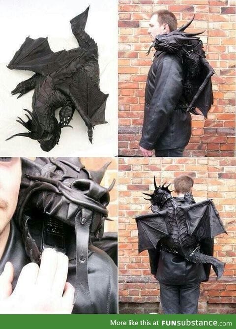 Crazy Dragon Backpack