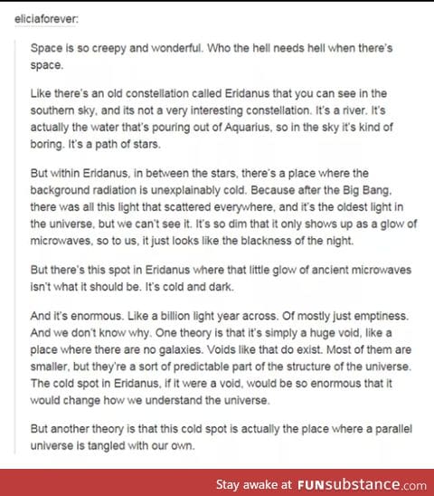 NASA, you need to explore this pronto