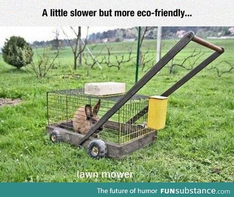 The green solution for lawnmowers