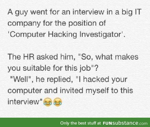 Going to an interviewing like a boss