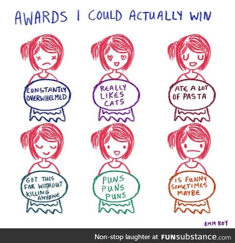 win all the awards!