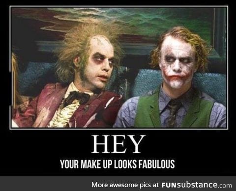 Hey your makeup looks awesome