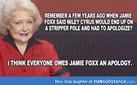 jaime foxx predivted the future