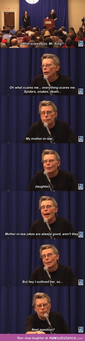 Ladies and Gentlemen, Stephen King,