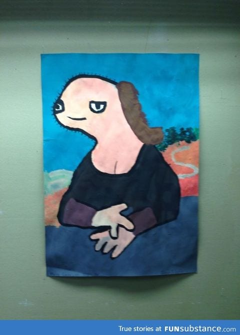 This is hanging in my school. It's called Muna Lesa