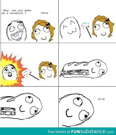 Hey, can you make me a sandwich?