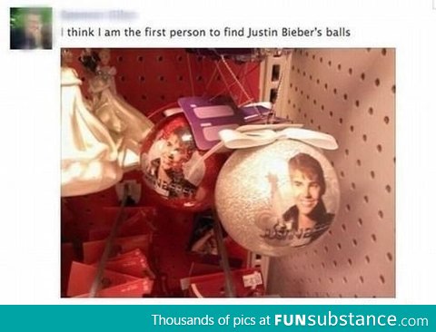 Bieber's balls