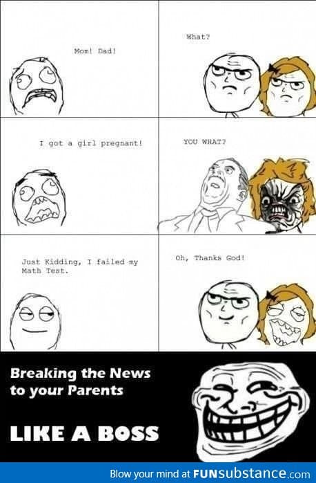 How to break bad news