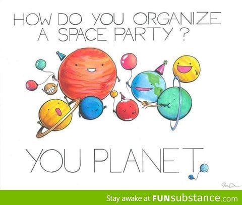 Space party!