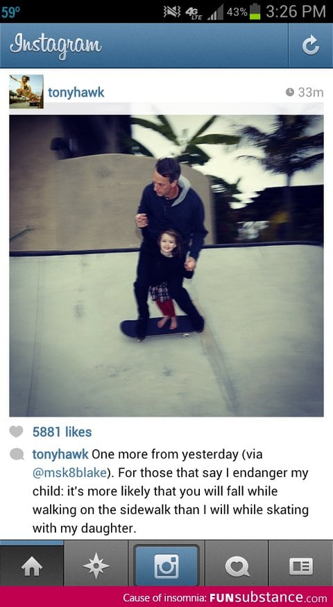 Just Tony Hawk Being Awesome