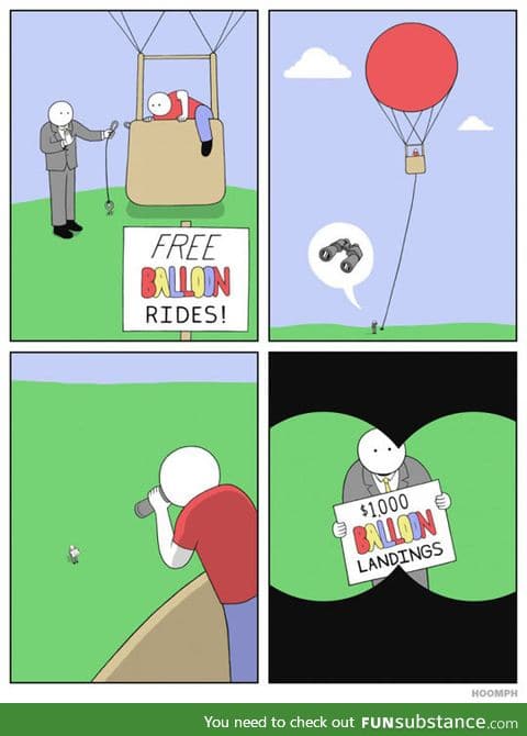 Free balloon rides