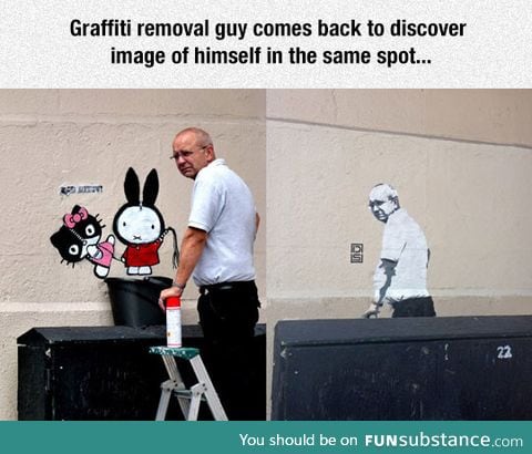 Graffiti removal guy