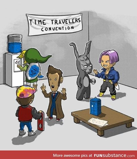 Time travelers convention