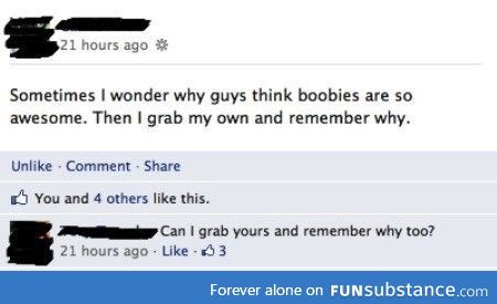 Why are boob awesome