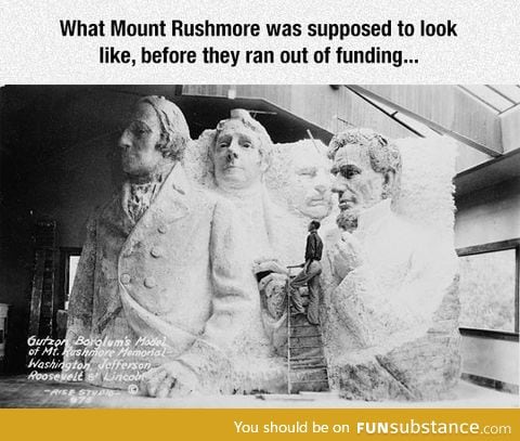 Mount Rushmore's Final Look