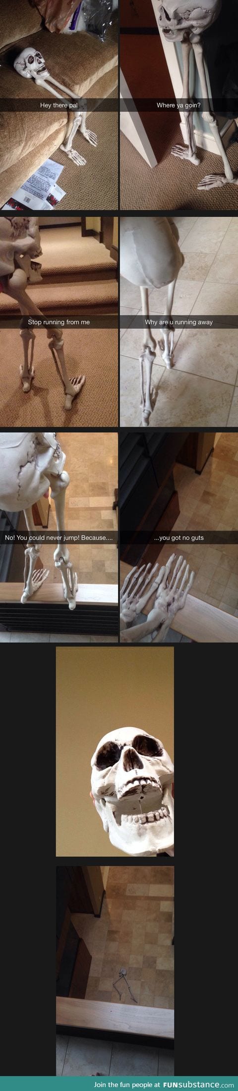Running bones