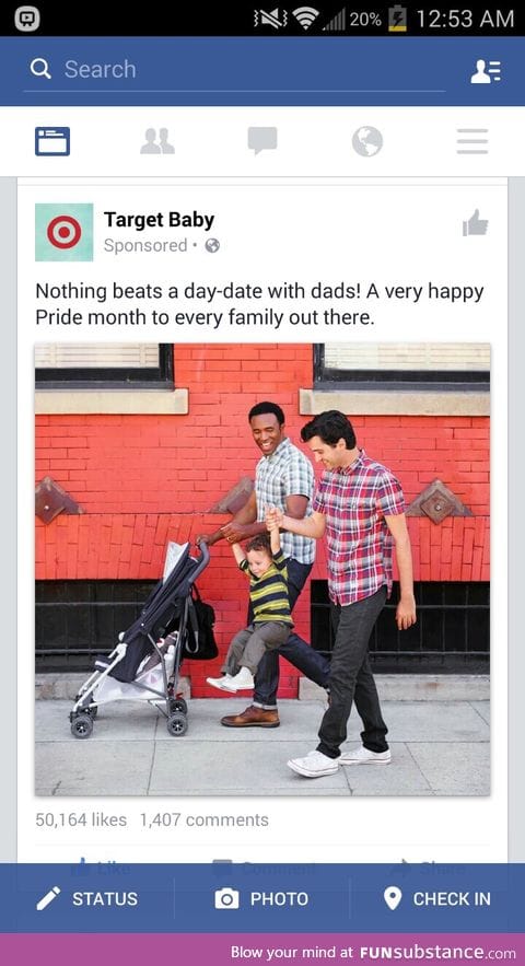 You go Target!