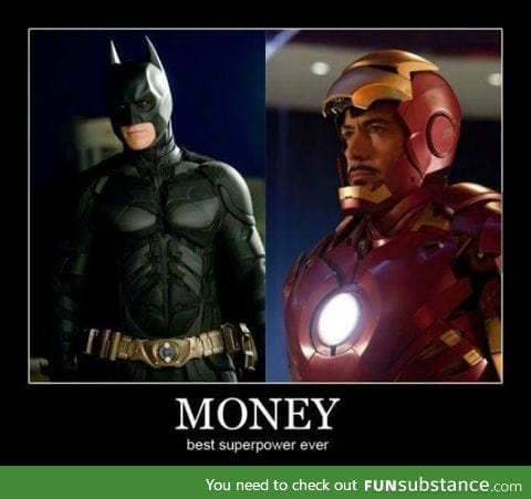 I'd like a money superpower please!